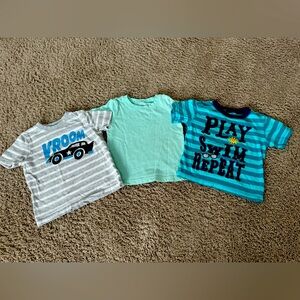 Set of 3 baby boy 18 month T shirts